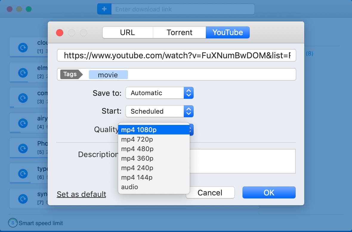youtube download for mac pro